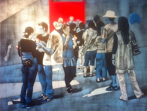Daniela Caciagli in mostra a Castiglioncello